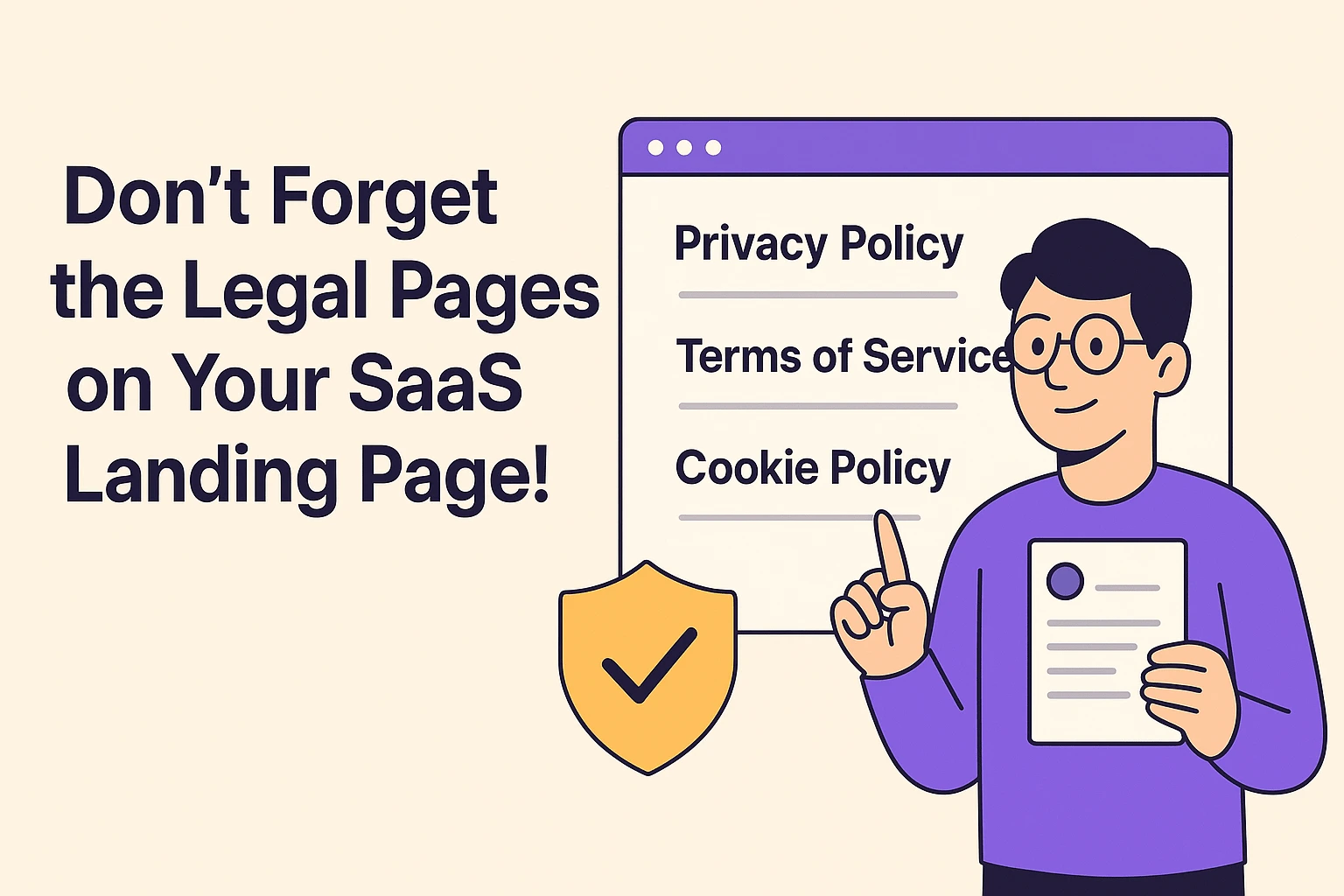 The importance of legal pages